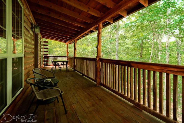 Villa Secluded Cabin In The Woods! 1 Story Eureka Springs Exterior foto