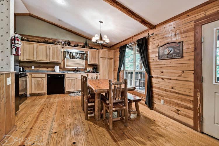 Villa Secluded Cabin In The Woods! 1 Story Eureka Springs Exterior foto